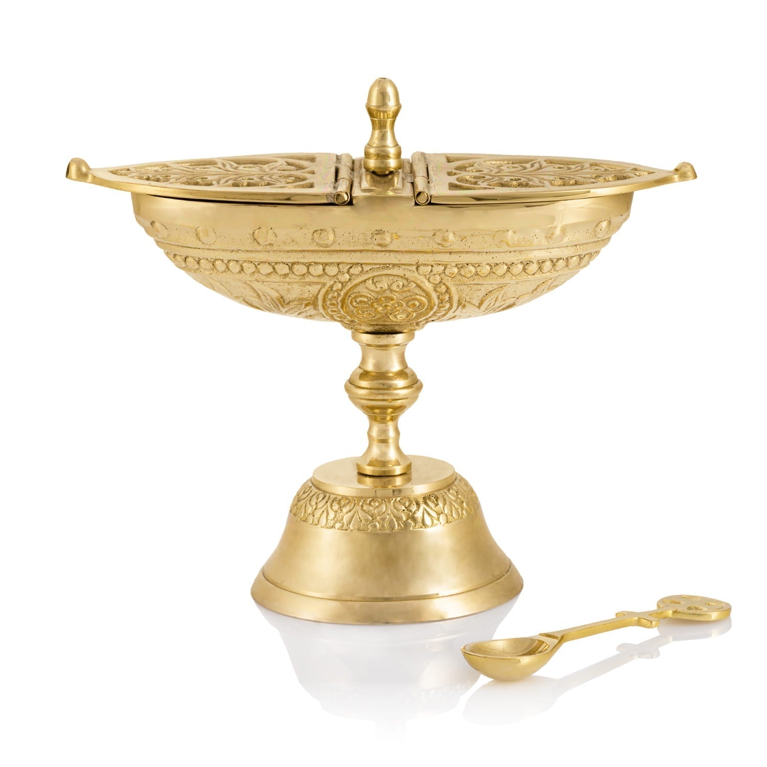 Navette à encens - laiton CE - 1014BS - CHASUBLES.FR