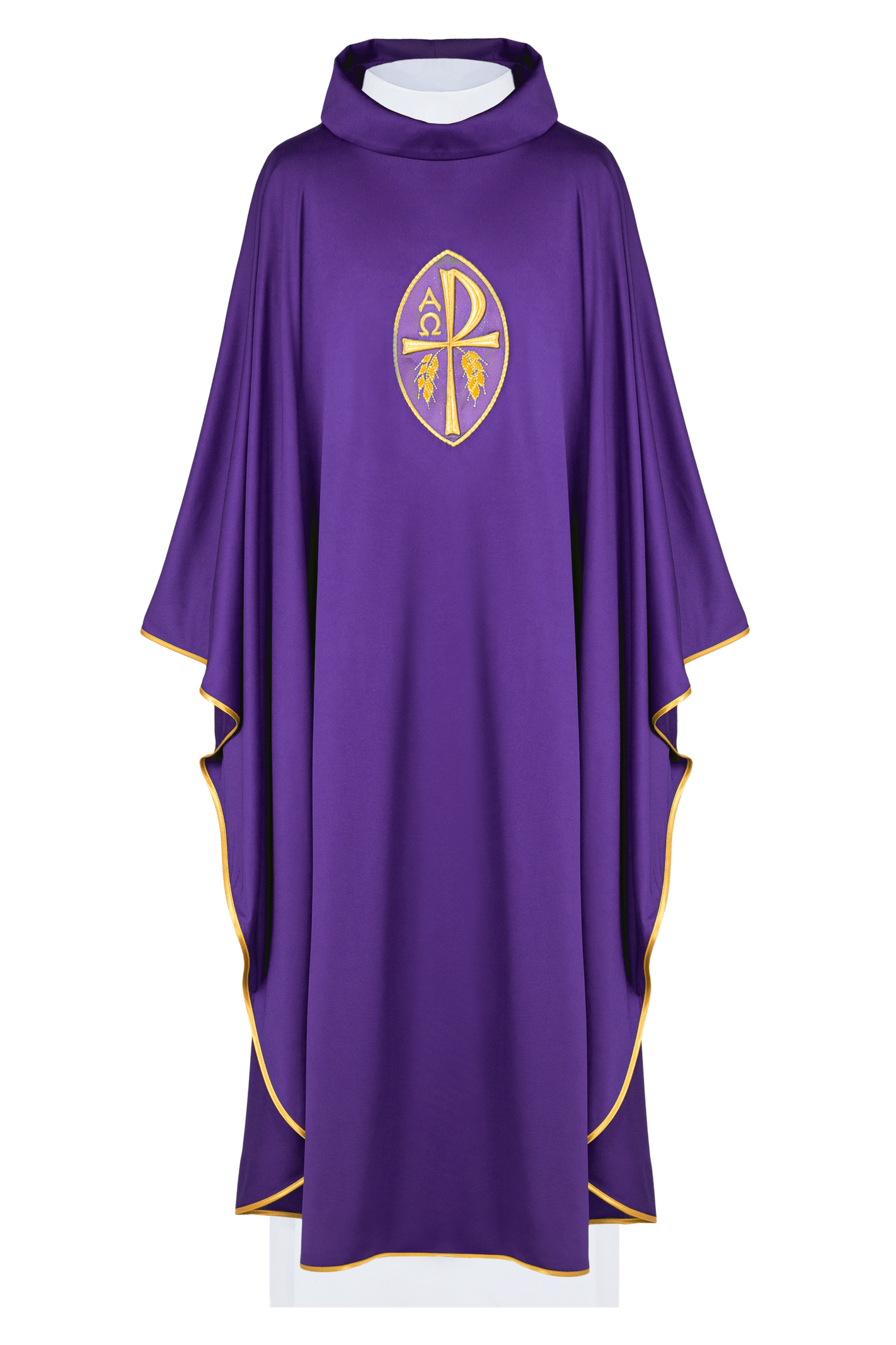 Violet chasuble PAX en tissu léger SACROLITE