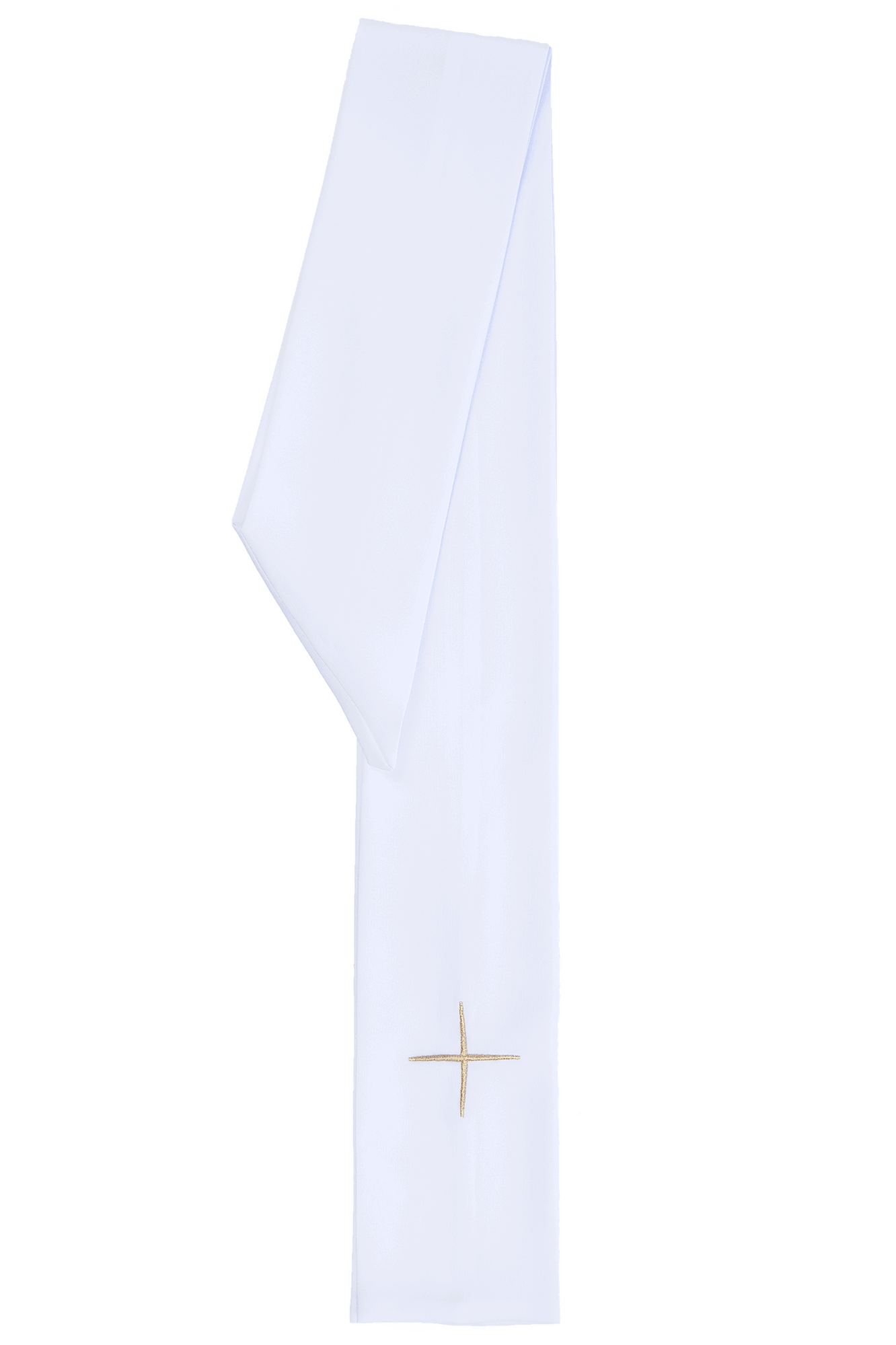 Chasuble blanc brodée Motif marial