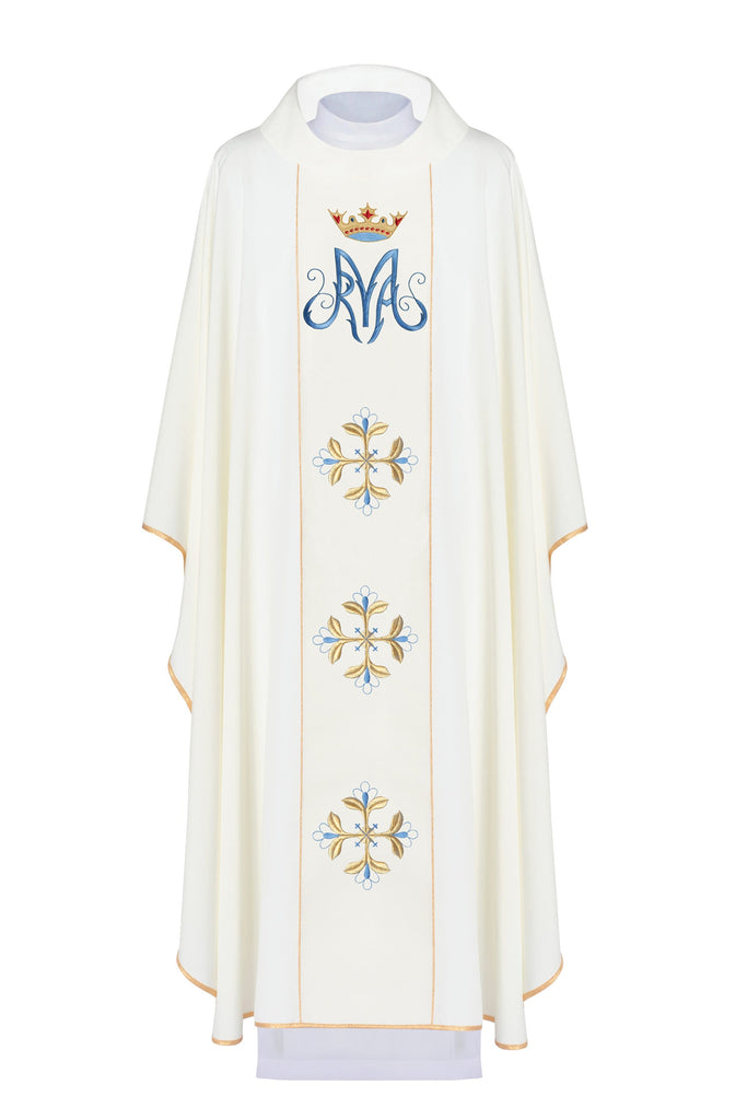 Maryjny ornat liturgiczny z pasem