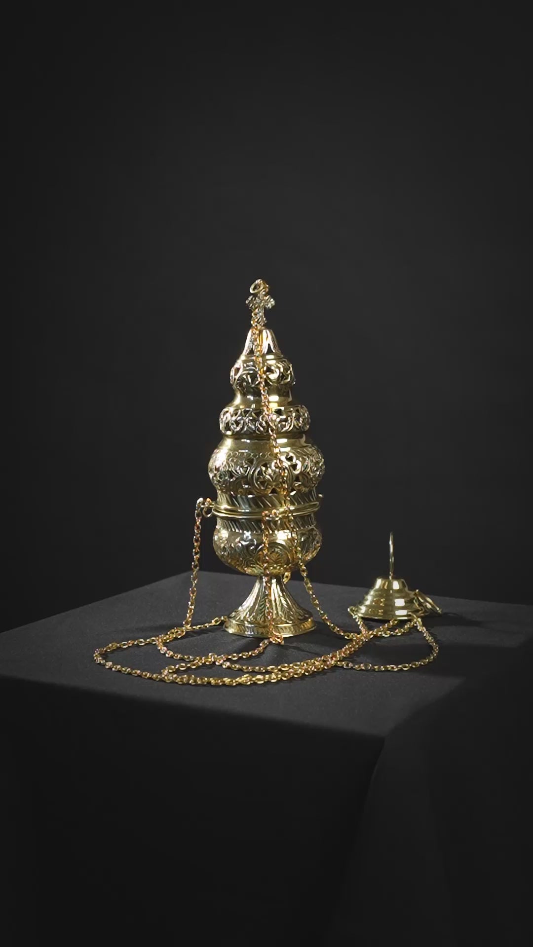 Encensoir - laiton - 29 cm