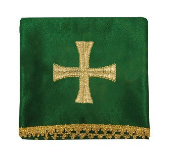 Quatre voiles pour le calice avec croix brodée en or KWB/002/20 50X50 (4szt) - CHASUBLES.FR