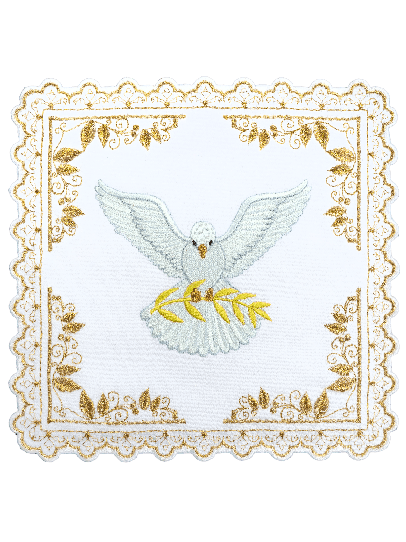 Set de tasses avec motif de colombe S - 5561 - CHASUBLES.FR