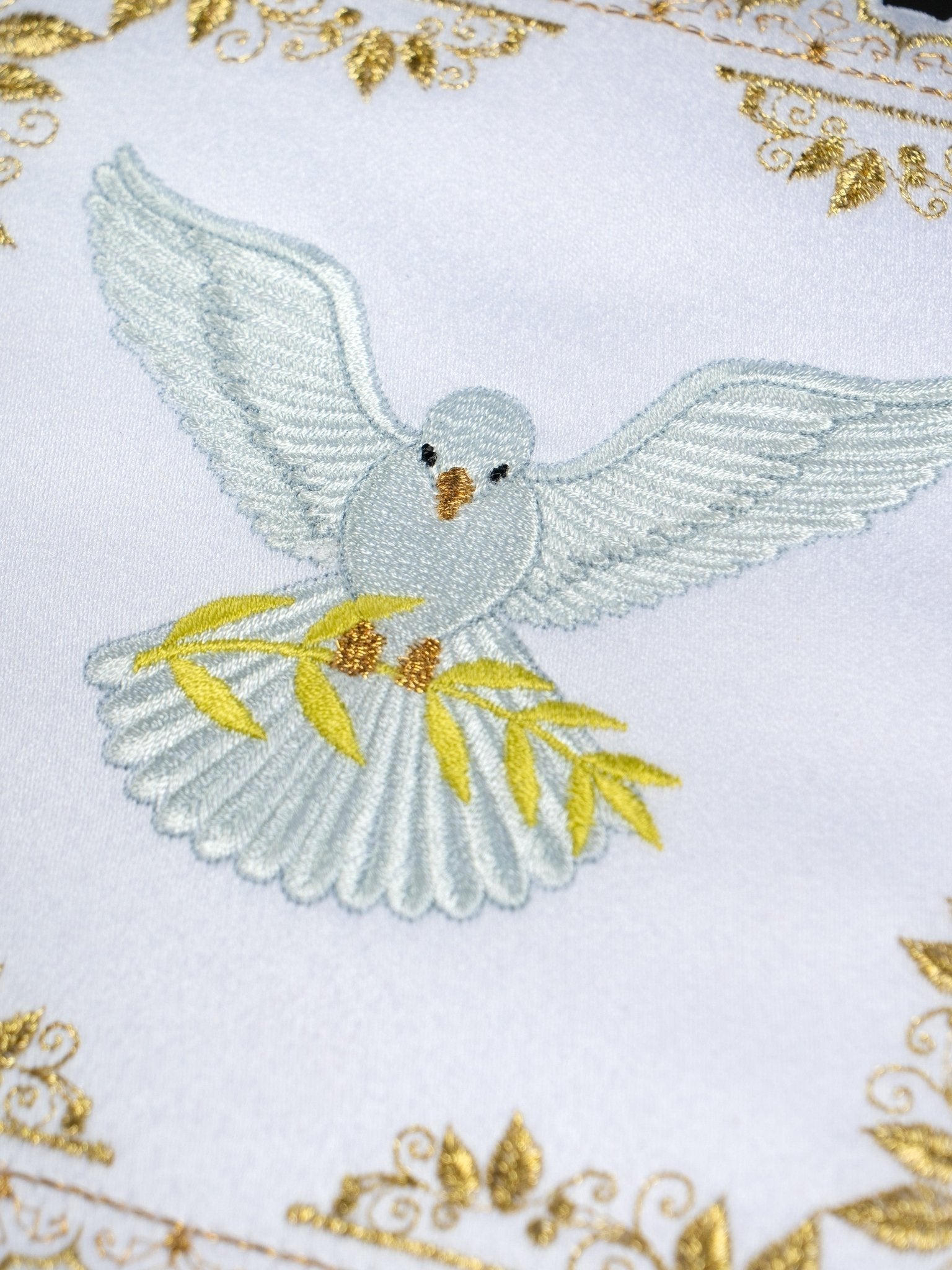 Set de tasses avec motif de colombe S - 5561 - CHASUBLES.FR